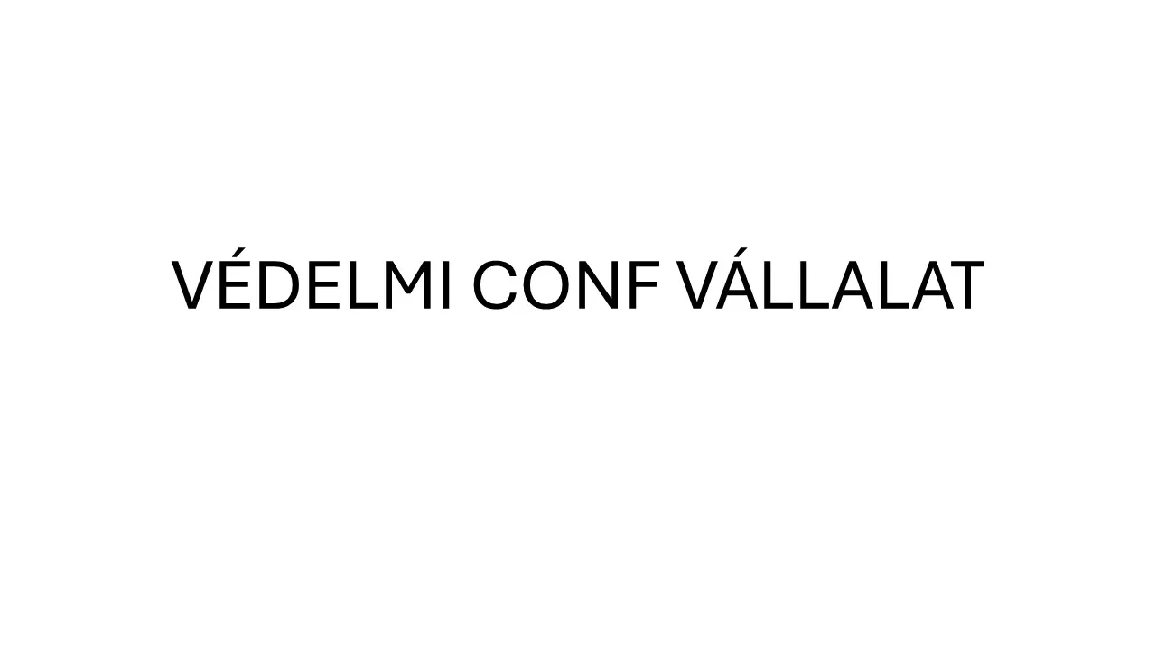 Védelmi Conf Vállalat